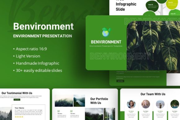 Benvironment: A Versatile Presentation Template