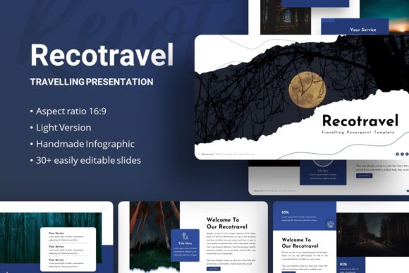 Discover the Versatility of Recotravel Travelling Presentation Template