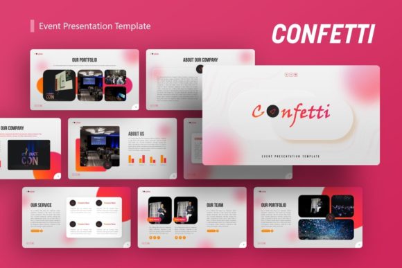 Event Presentation Template - Confetti: A Versatile Tool for Modern Presentations