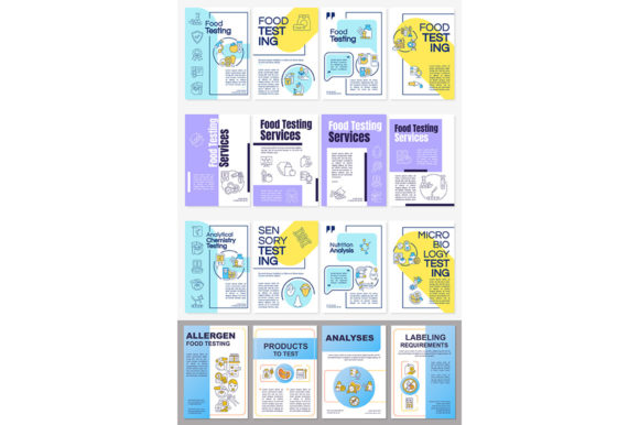Food Testing Brochure Template Set: A Comprehensive Guide for Your Lab and Beyond