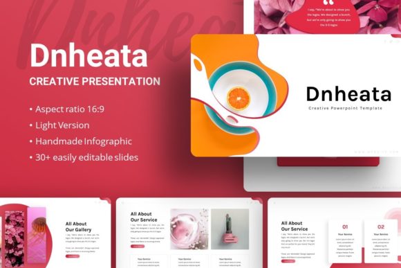 Introducing Dnheata Creative Presentation Template: A Versatile Tool for Modern Presentations