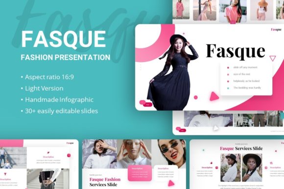 Introducing Fasque: A Versatile Fashion Presentation Template