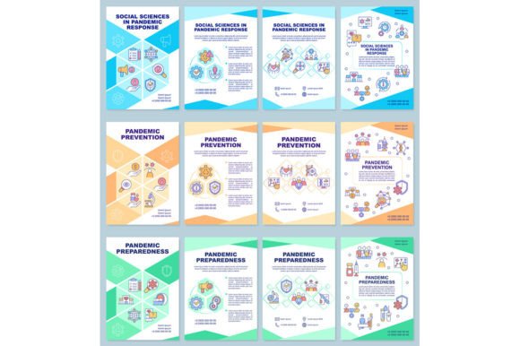 Pandemic Brochure Templates for Clear Communication