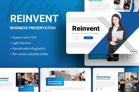Reinvent Your Business Presentations with the Reinvent Template
