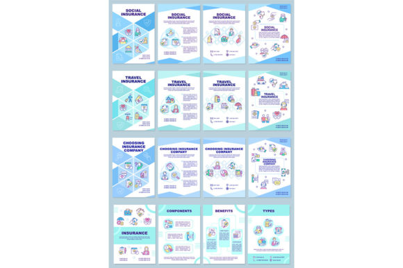Strategic Use of Insurance Brochure Template Set for Effective Communication and Branding