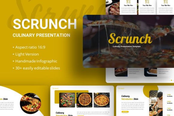 Unlocking Creativity and Professionalism with the Scrunch Culinary Presentation Template